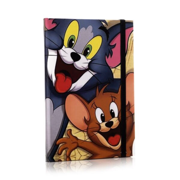 Tomy ve Jerry Tasarımlı Lastikli Defter