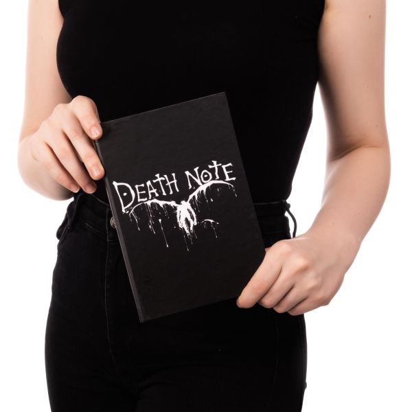 Death Note Tasarımlı Lastikli Defter