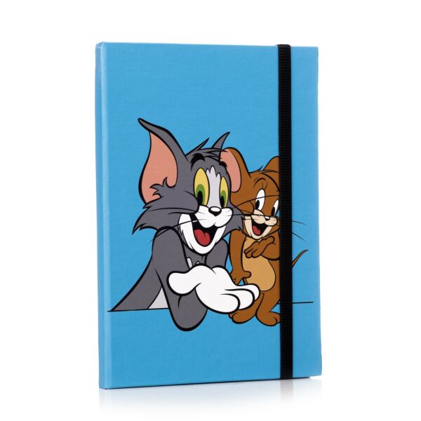 Tom And Jerry Tasarımlı Lastikli Defter