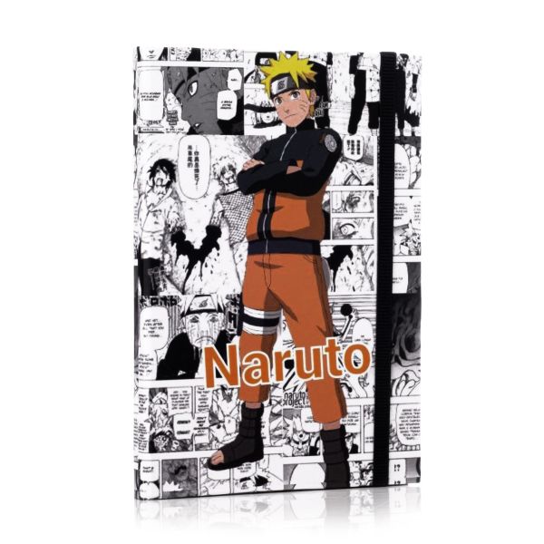 Naruto Tasarımlı Lastikli Defter