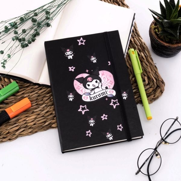 Kuromi Tasarımlı Lastikli Defter