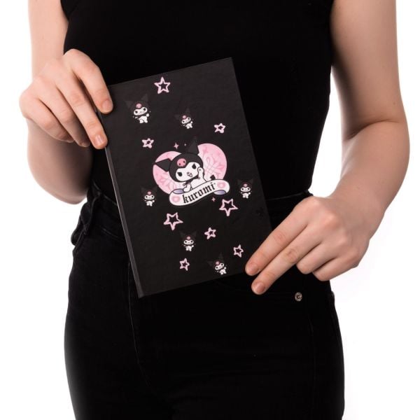 Kuromi Tasarımlı Lastikli Defter