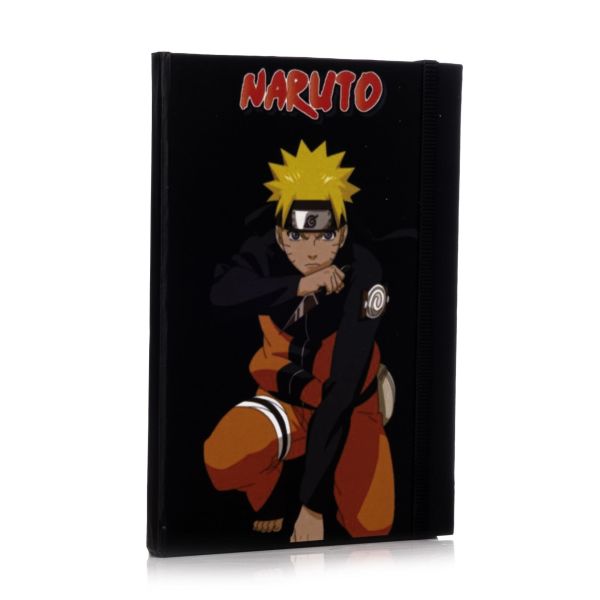 Anime Naruto Tasarımlı Lastikli Defter