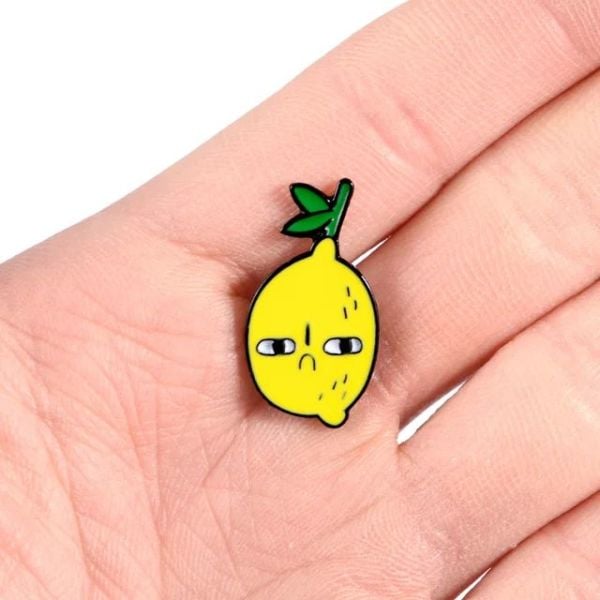 Limon Tasarımlı  Rozet
