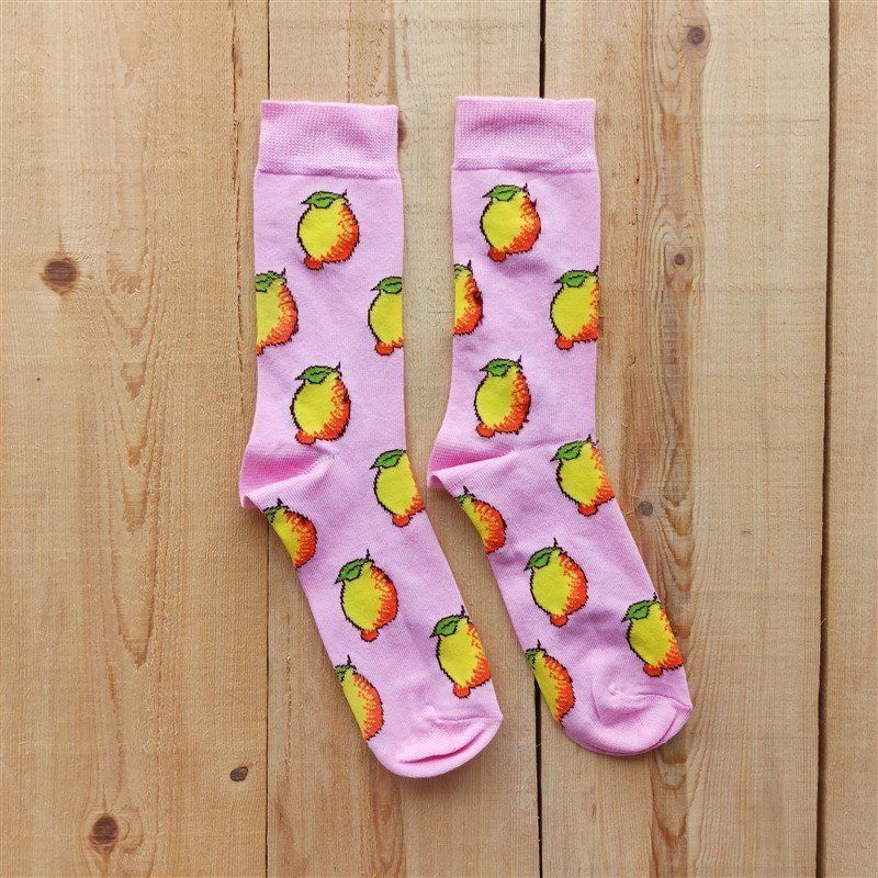 Limon Pembe Çorap
