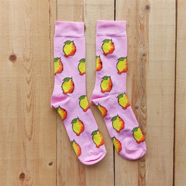 Limon Pembe Çorap