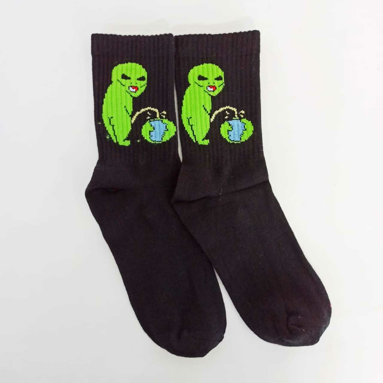 Alien World Tenis Çorap