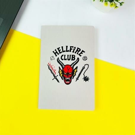 Hell Fire Tasarımlı Terzi Dikişli Defter