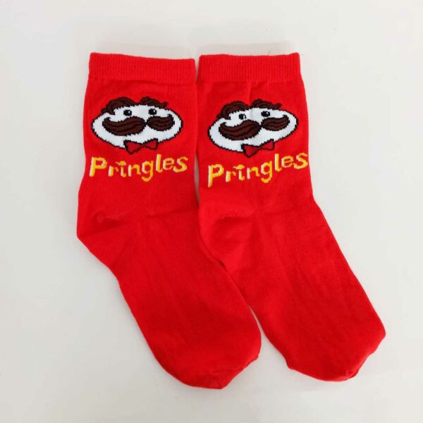 Pringles Kırmızı Çorap