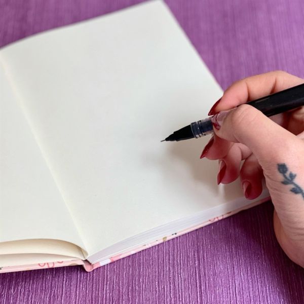 Yeşil Tarot Tasarımlı Lastikli Defter