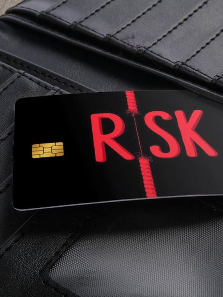 Risk Kredi Kartı Kaplama Stickeri Papara, Tosla, Kredi Kartı Için Uyumlu