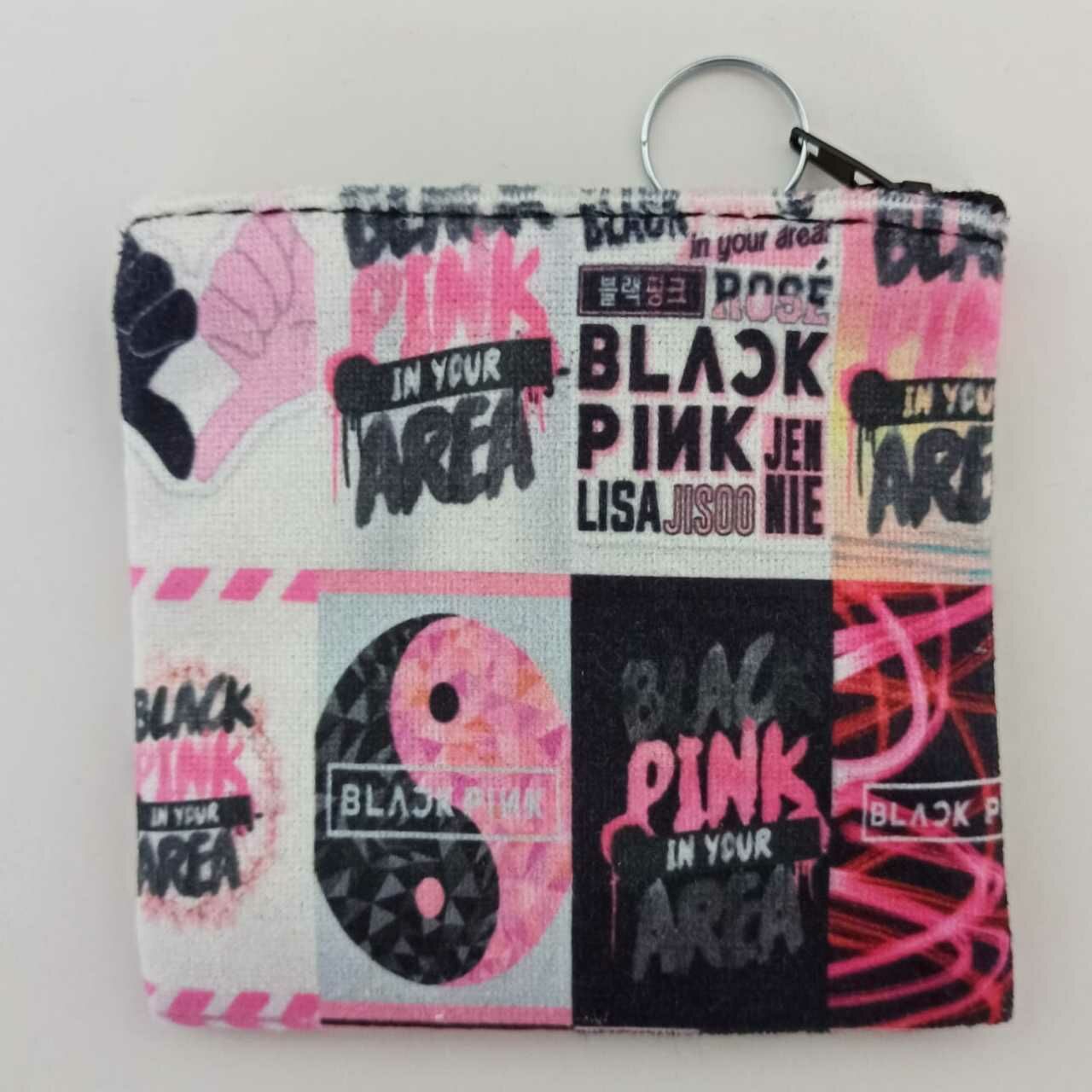 Black Pink Desenli Bozuk Paralık