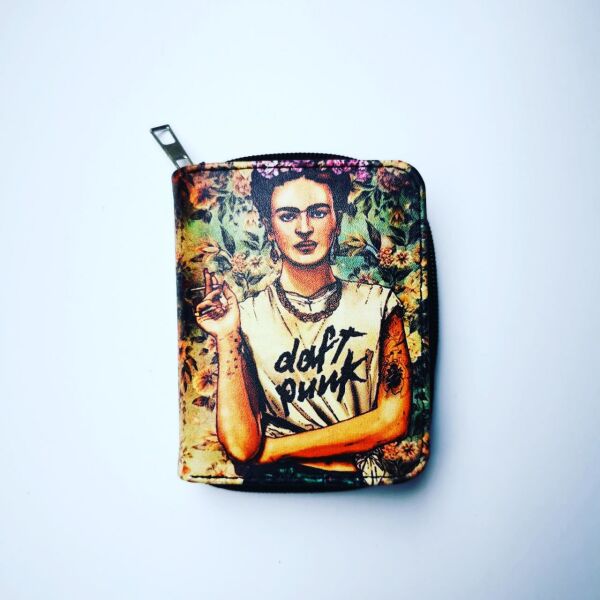 Frida Kahlo  Baskılı Cüzdan