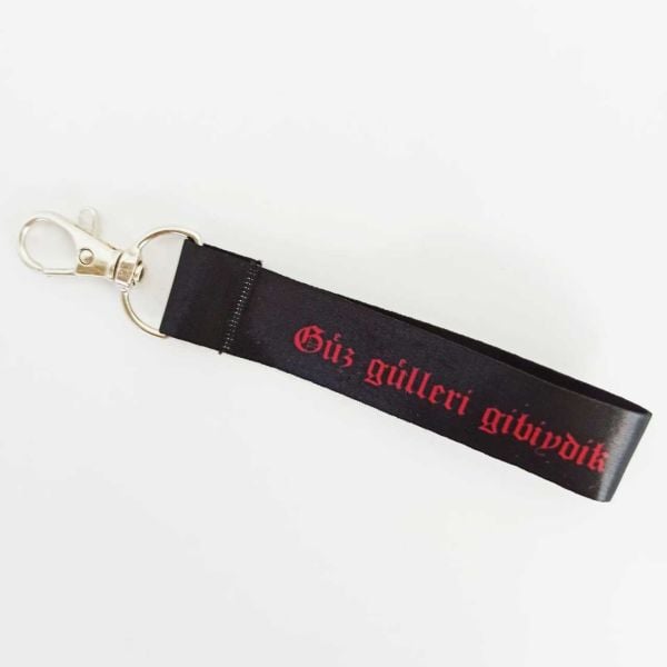 Güz Gülleri Gibiydik Bez Anahtarlık