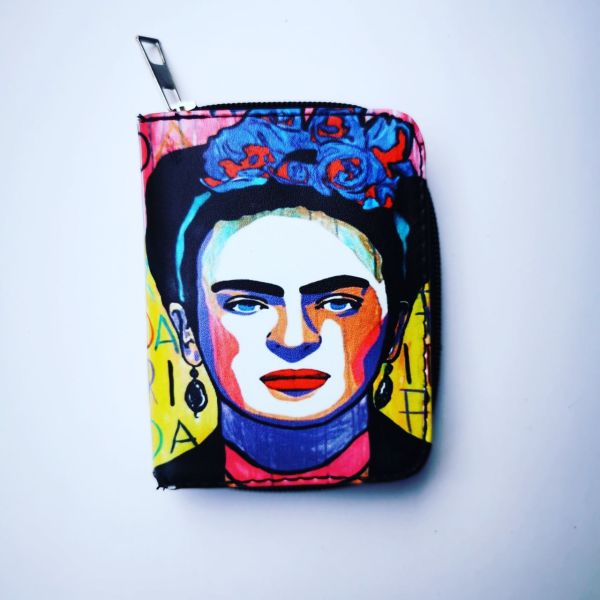 Frida Kahlo  Baskılı Cüzdan