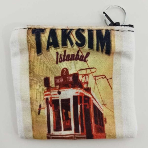 Taksim Desenli Bozuk Paralık