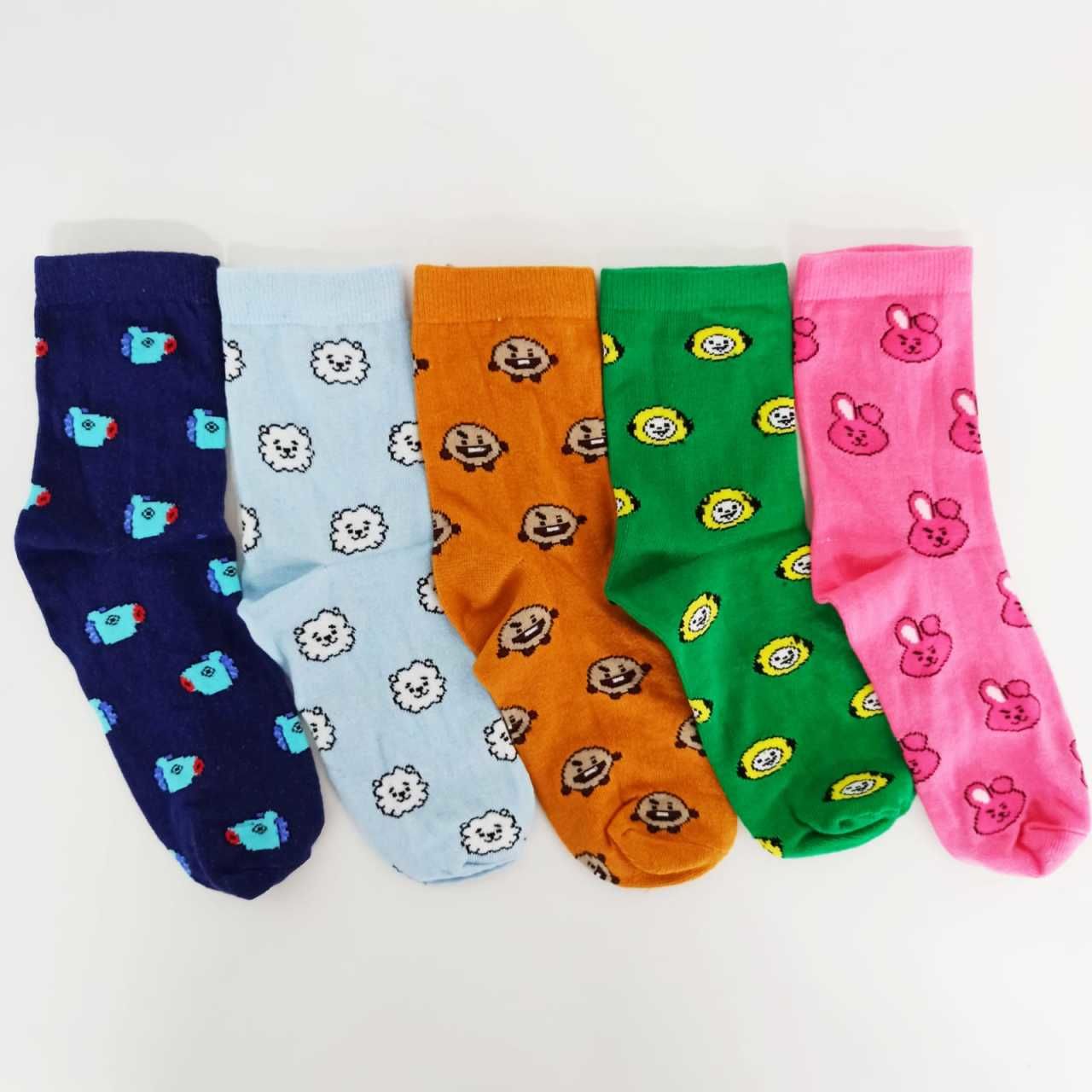 BT21 5'li Çorap Seti