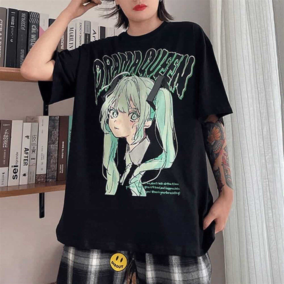 Anime Harajuku Gothic Cool Girl Unisex T-shirt