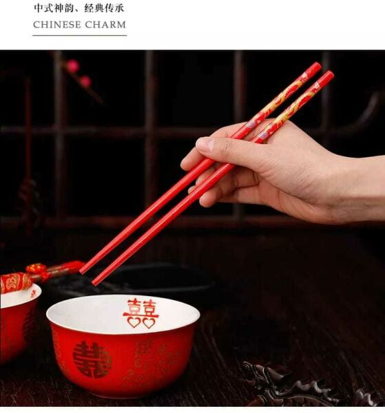 Chopstick Bambu 2'li Set