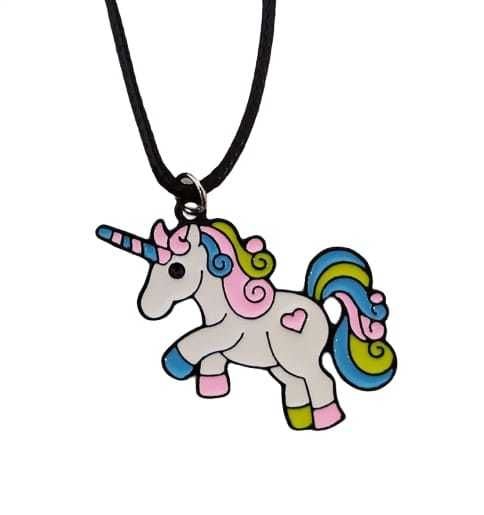 Unicorn Tasarımlı Kolye