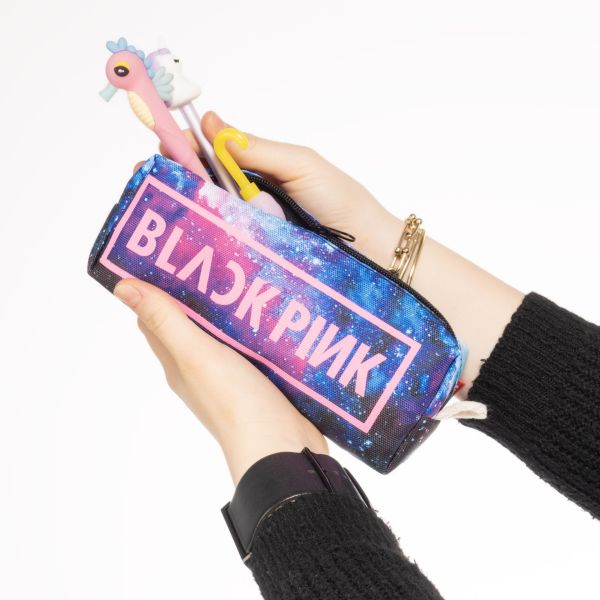 Mavi Black Pink Kalemlik Makyaj Çantası