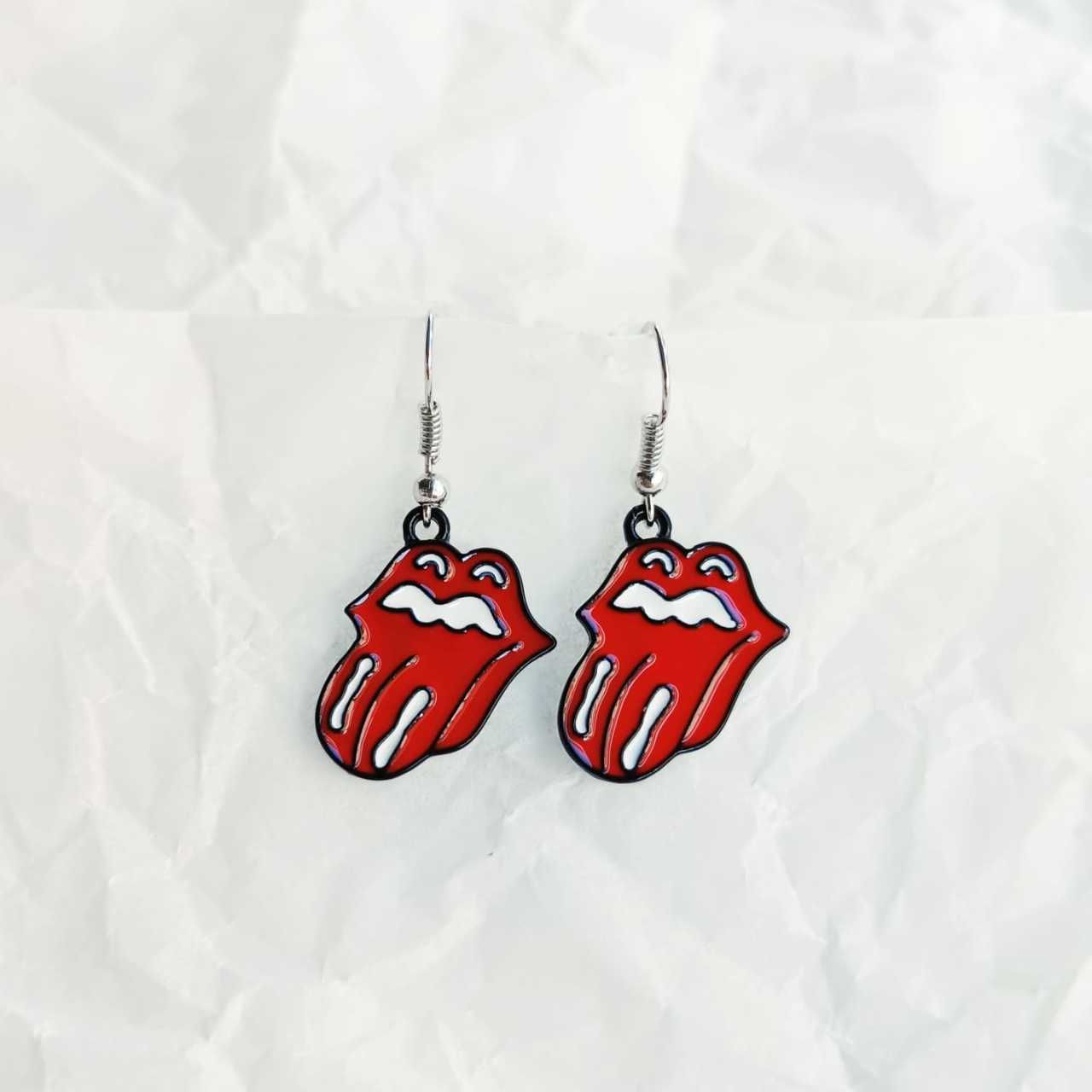 Rolling Stones Küpe