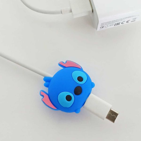 Stitch Kablo Koruyucu Telefon Aksesuarı