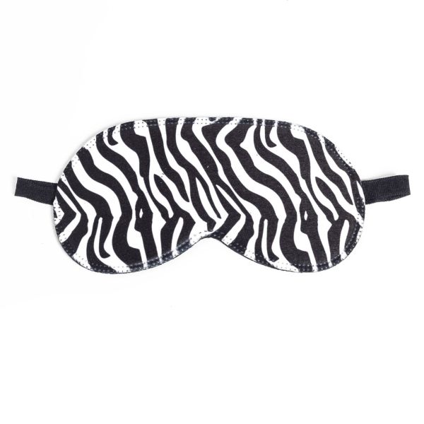 Zebra Tasarımlı Uyku Bandı