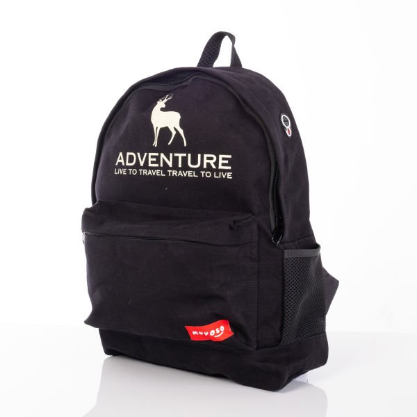 Adventure Baskılı Sırt ve Okul Çantası Gabardin Kumaş