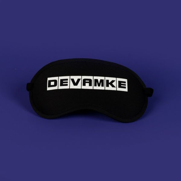 Devamke Yazılı Tasarımlı Uyku Bandı