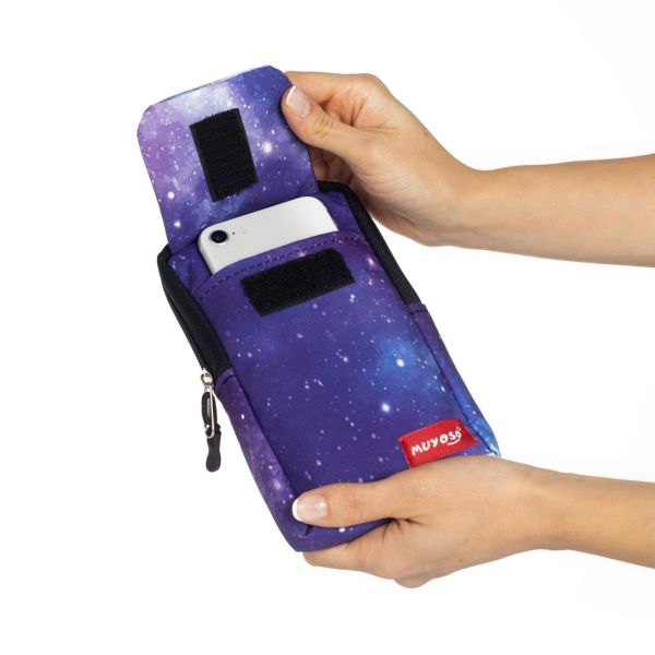 Galaksi Baskılı Telefon Çantası