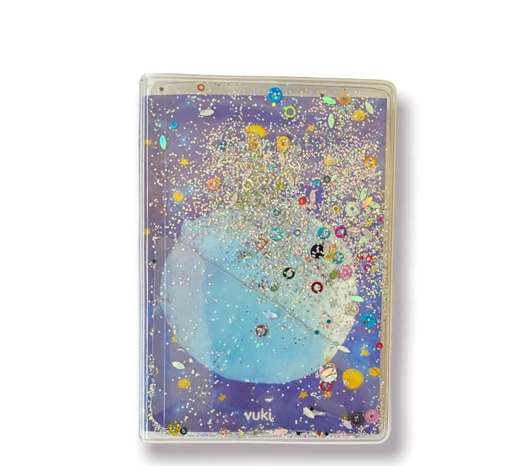 Küçük Prens Mavi Simli Jel Defter