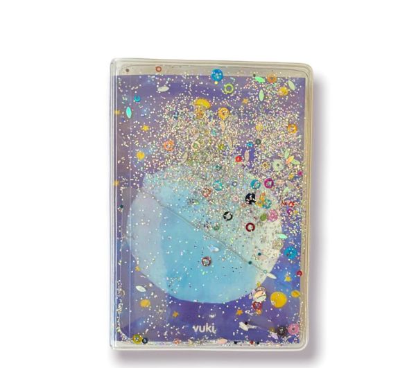 Küçük Prens Mavi Simli Jel Defter