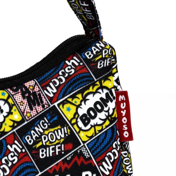 Bam Boom Desenli Muyoso Baget Çanta