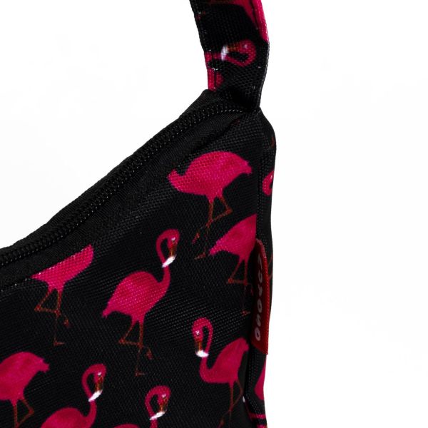 Flamingo Desenli Muyoso Baget Çanta