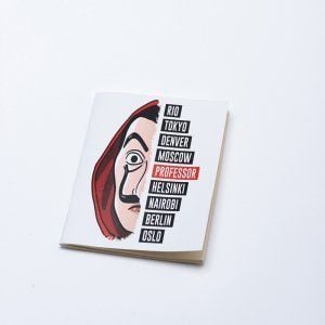La Casa De Papel Mini Defter