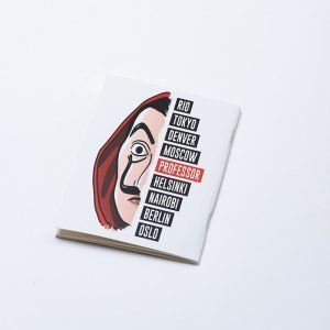 La Casa De Papel Mini Defter