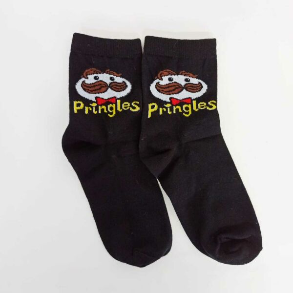 Pringles Siyah Çorap