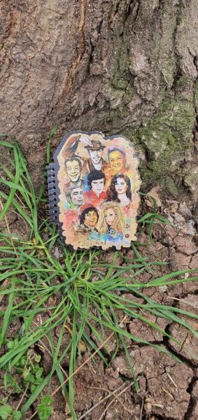 Türk Sineması Tasarımlı Şekilli Defter