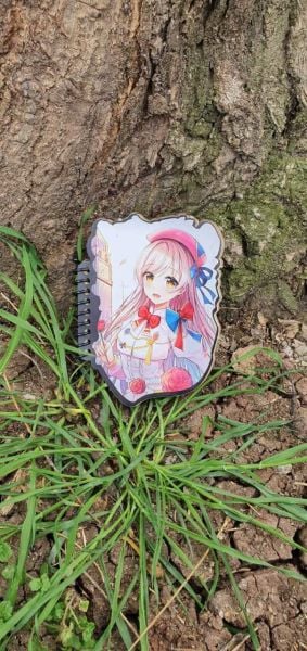 Anime Tasarımlı Şekilli Defter