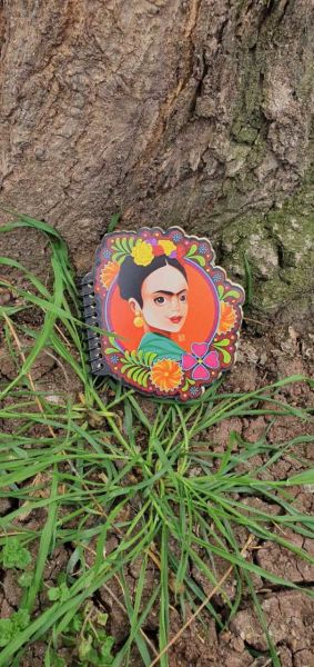 Frida Kahlo Tasarımlı Şekilli Defter