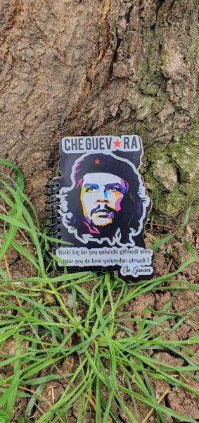 Che Tasarımlı Şekilli Defter
