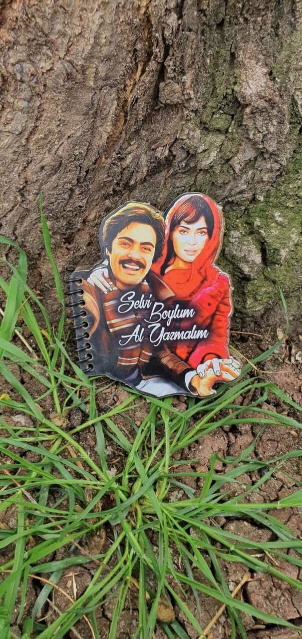 Al Yazmalım Tasarımlı Şekilli Defter