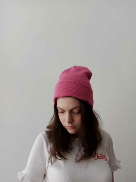 Pembe Renkli Basic Bere