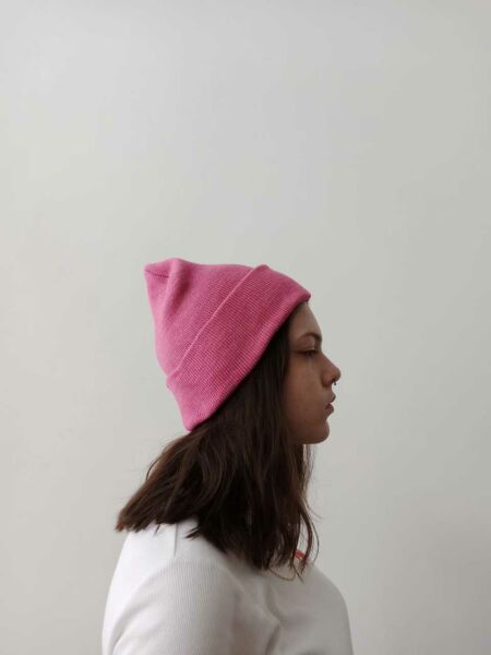 Pembe Renkli Basic Bere
