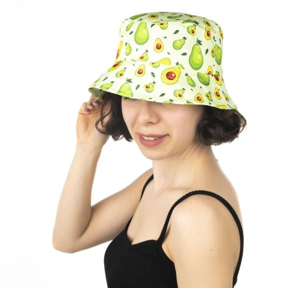 Avakado Balıkçı Şapka Bucket
