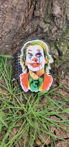 Joker Tasarımlı Şekilli Defter
