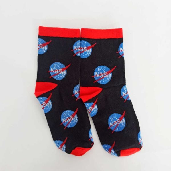 Nasa Logolu Çorap