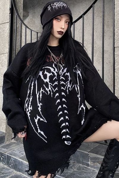 Gothic Skeleton Kazak