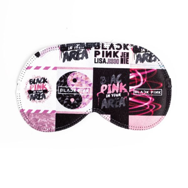 Black Pink Tasarımlı Uyku Bandı